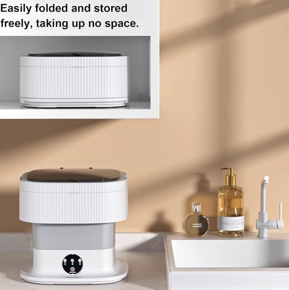 NEW Portable Folding Washing Machine - Picture 3 of 16